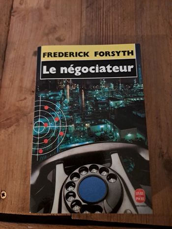 Livre Le Négociateur, Frederick Forsyth