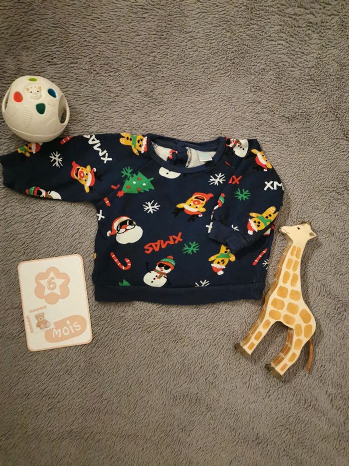 Pull de Noël Tex 6 mois