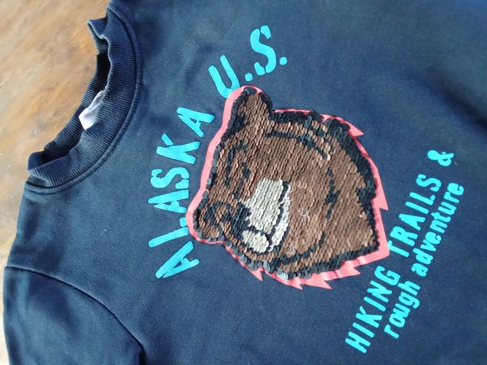 Pull sequins ours - photo numéro 5