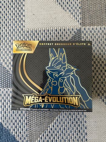 Etb méga évolution Lucario scellage parfait