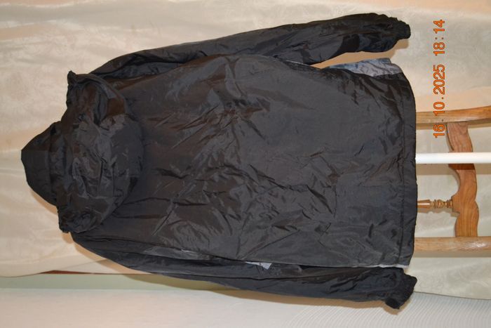 Veste de pluie noire et grise, taille M - photo numéro 2
