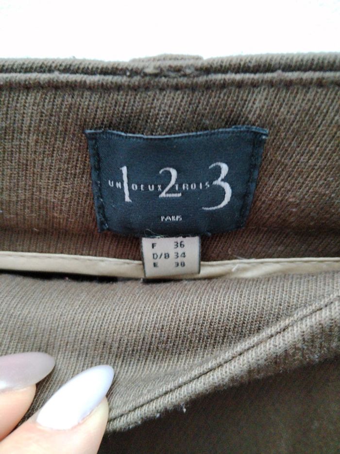 Pantalon Marron 1,2,3 - photo numéro 3