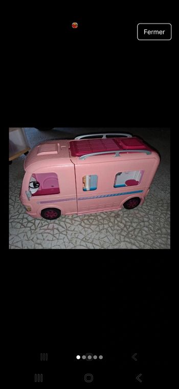 Camping car barbie