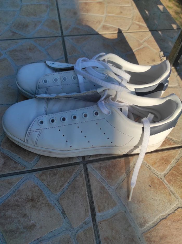 Baskets Adidas Stan Smith cuir taille 42 - photo numéro 2