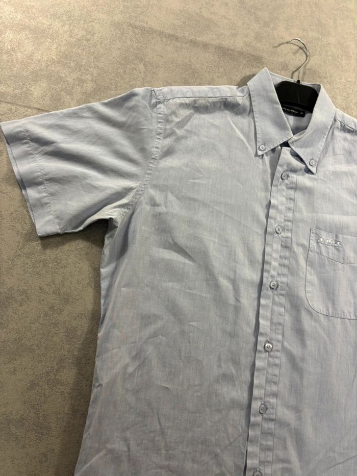 Chemise manche courte  Mise au Green Bleu clair Taille M - photo numéro 4