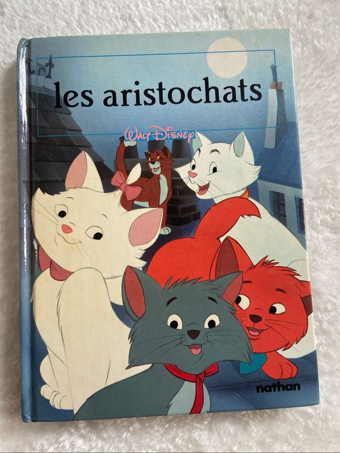 Livre Disney - Les Aristochats - 1988