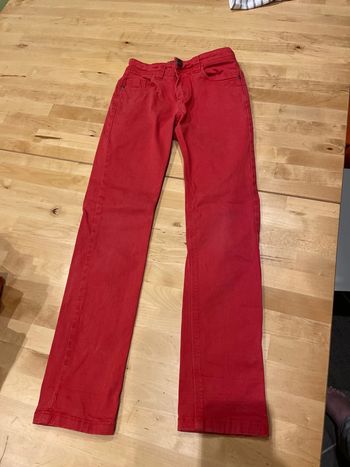 Jeans rouge orchestra 8 ans