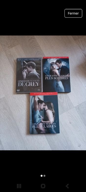Trilogie cinquante nuances de grey