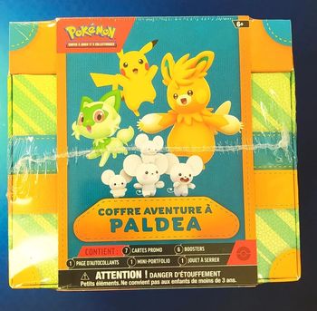Cartes à collectionner Pokémon Coffre aventure à Paldea - Sous scellé, prix ferme