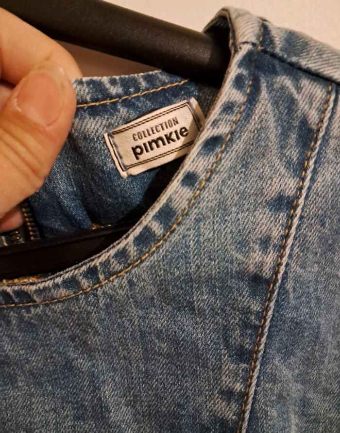 Robe en jeans t36 - photo numéro 2