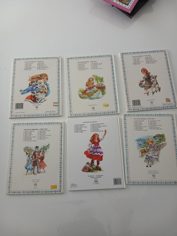 Lot de 6 Livres Heidi - Éditions Hemma - photo numéro 2