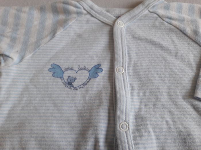 Pyjama bleu Petit Bateau 3m - photo numéro 4