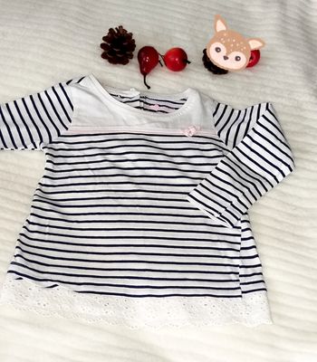 Young Dimension Tee Shirt Fille 9 -12 mois