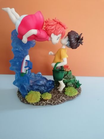 Figurine Ponyo sur la falaise Studio Ghibli
