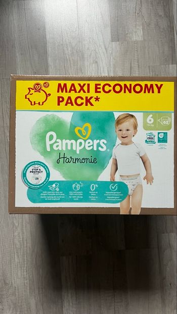 Pampers harmonie taille 6