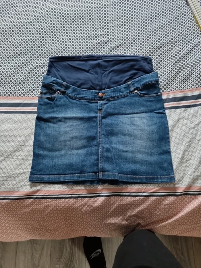 Jupe de grossesse en jean