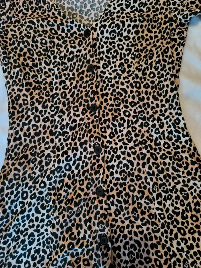 Robe chemise léopard été - photo numéro 3