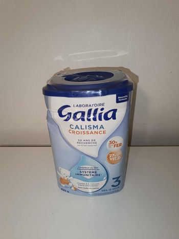Lait Gallia Calisma 3 ème âge Neuve