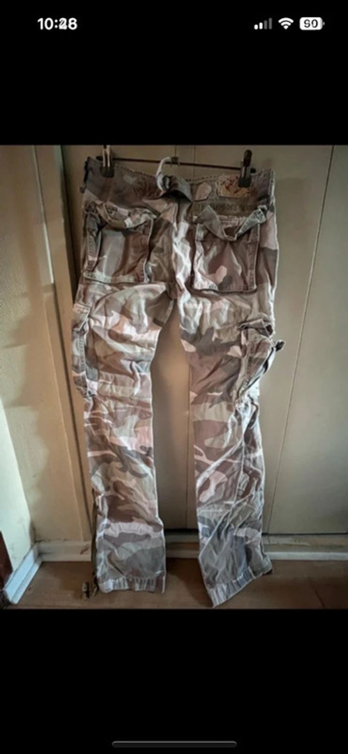 Pantalon militaire taille 36 « le temps des cerises » - photo numéro 2
