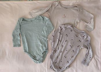 Lot bodies manches longues