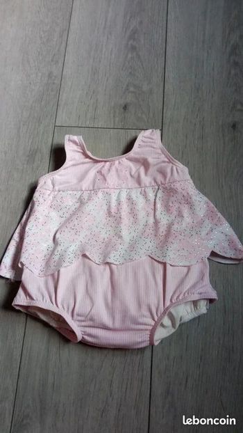 Maillot de bain fille archimede taille 3/6 mois