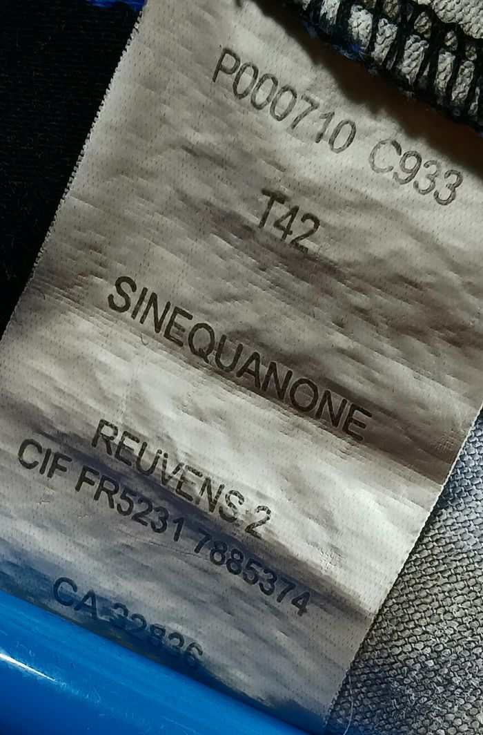 Pantalon Sinequanone 97%Coton Taille 42 - photo numéro 9