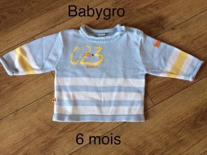 Pull Babygro 6 mois