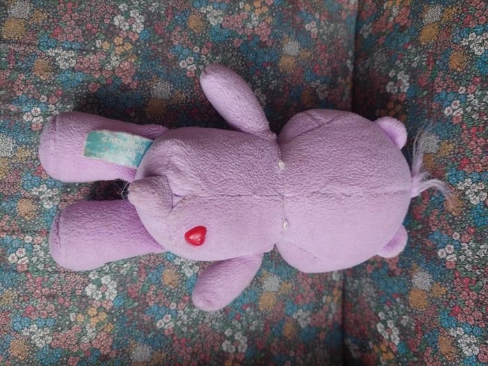 #3 Peluche bisounours jemini sucette violet - photo numéro 3