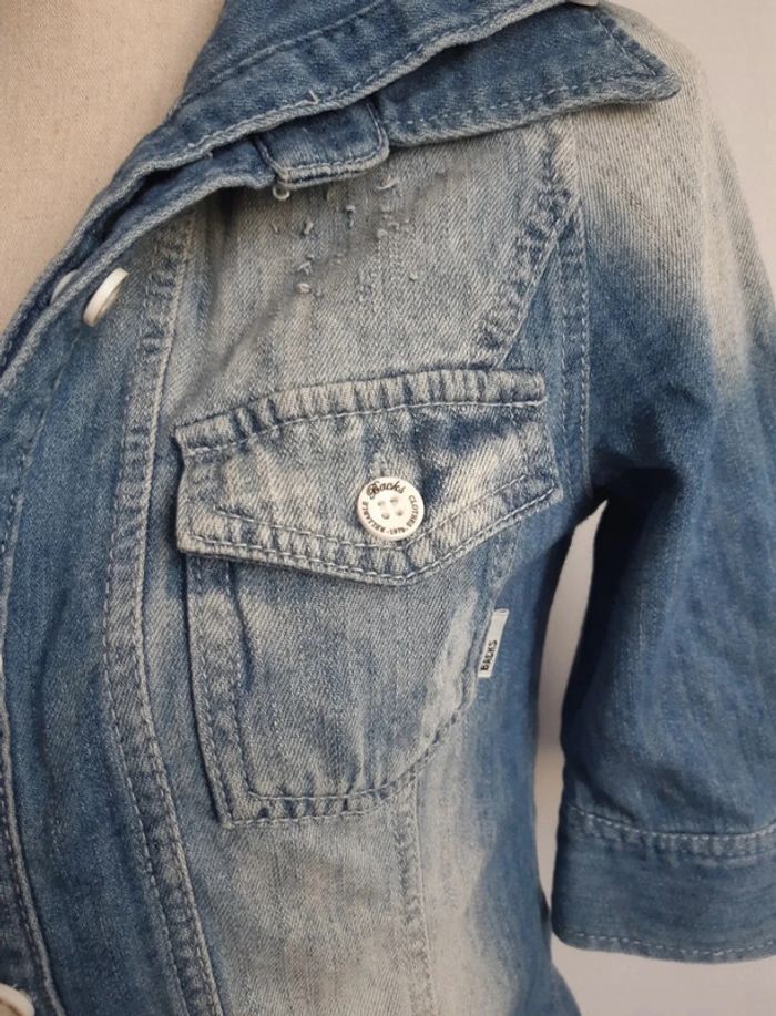 Veste en jean Backs T38 - photo numéro 3