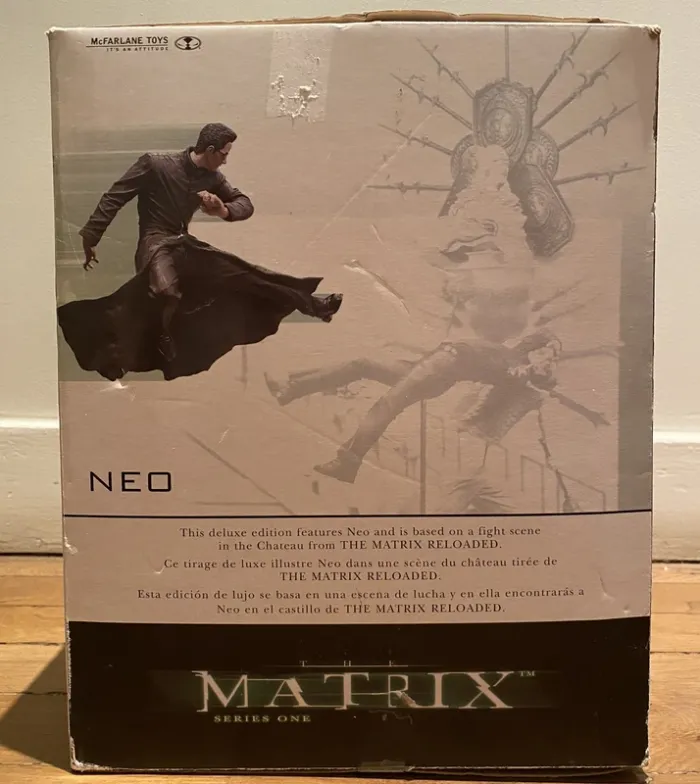 The Matrix - Neo in Chateau - McFarlane Toys Series One Action Figure Set 2003 - photo numéro 4