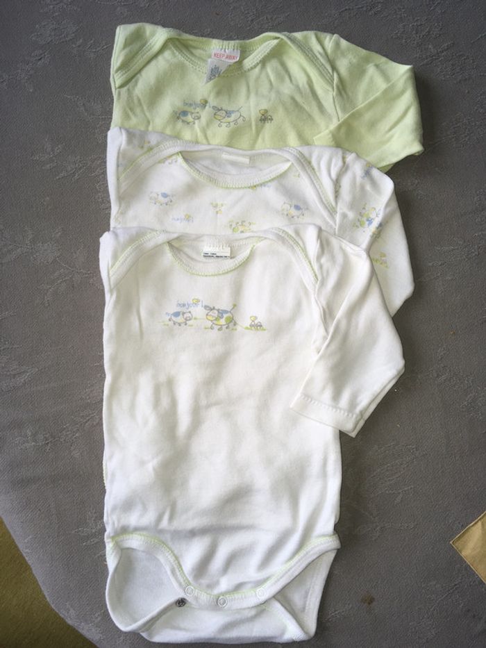 3 Bodies 9 mois m. Longues Absorba