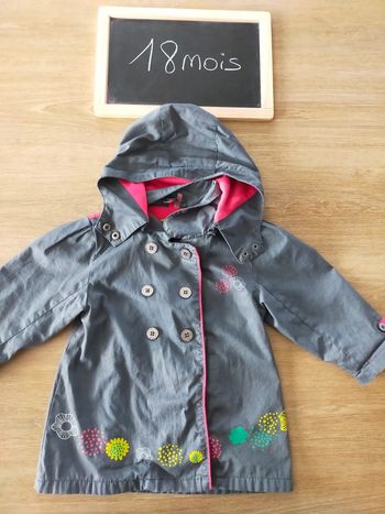 Veste mi saison fille 18mois