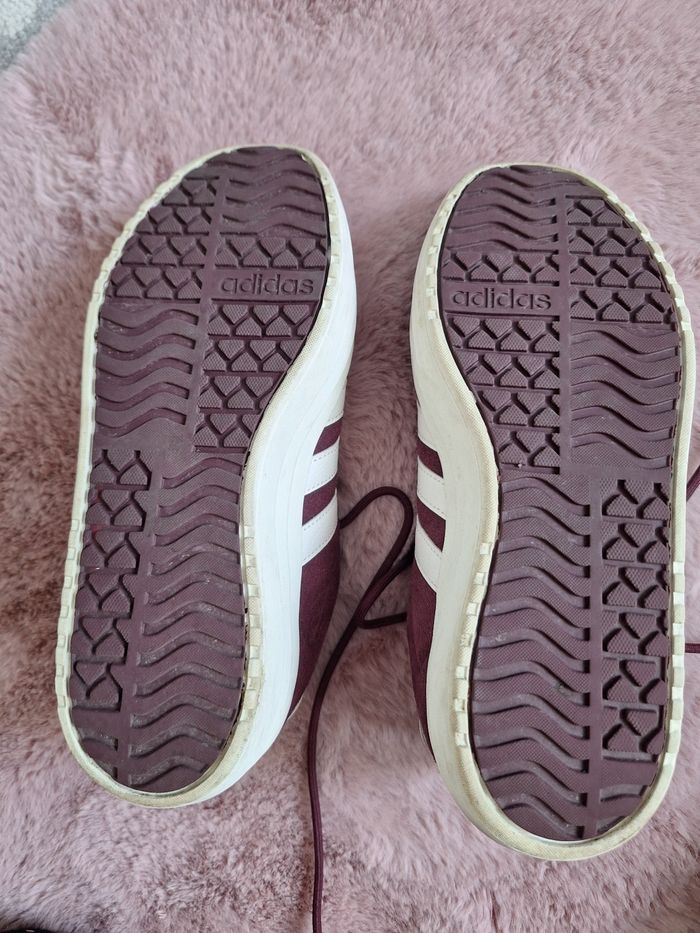 Basket adidas vl court bordeaux - photo numéro 5