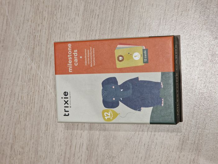 Cartes Étapes Milestones Trixie - 12 Cartes - Neuf