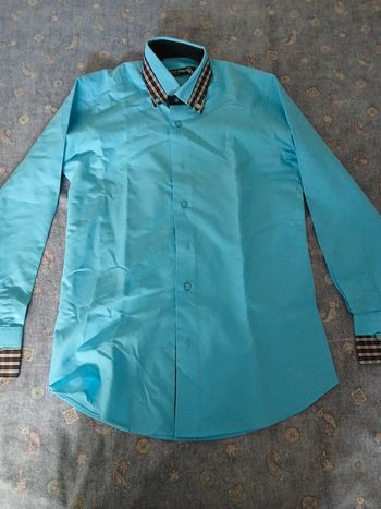 Chemise bleue