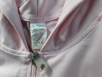 Gilet style sport rose femme 44 TBE