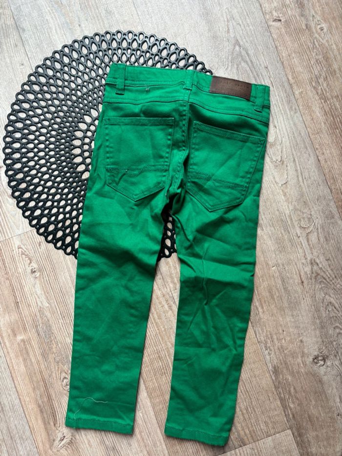 Chino pantalon vert esprit - photo numéro 2