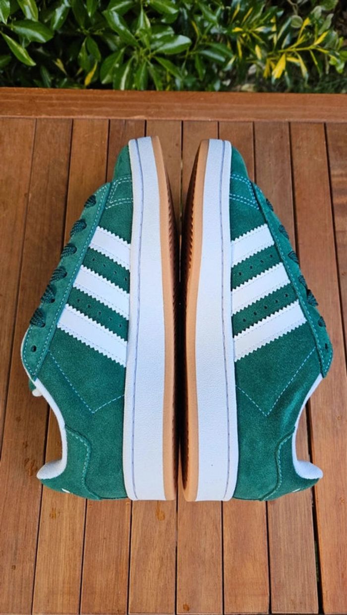 Adidas Campus Dark Green Junior - photo numéro 5
