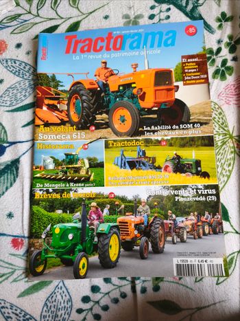 Magazine tracteur