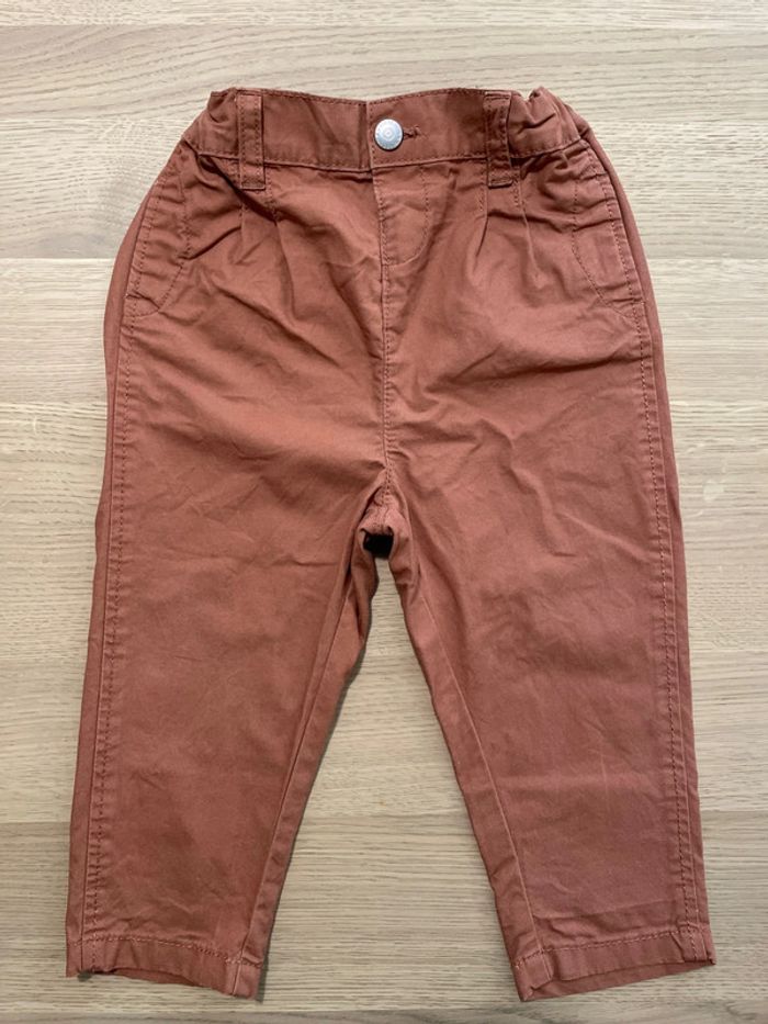 Pantalon léger vieux rose kiabi 24 mois