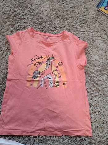 Lot de 10 t-shirts fille 8 ans