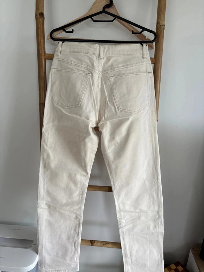 Jean crème zara taille 36 - photo numéro 9