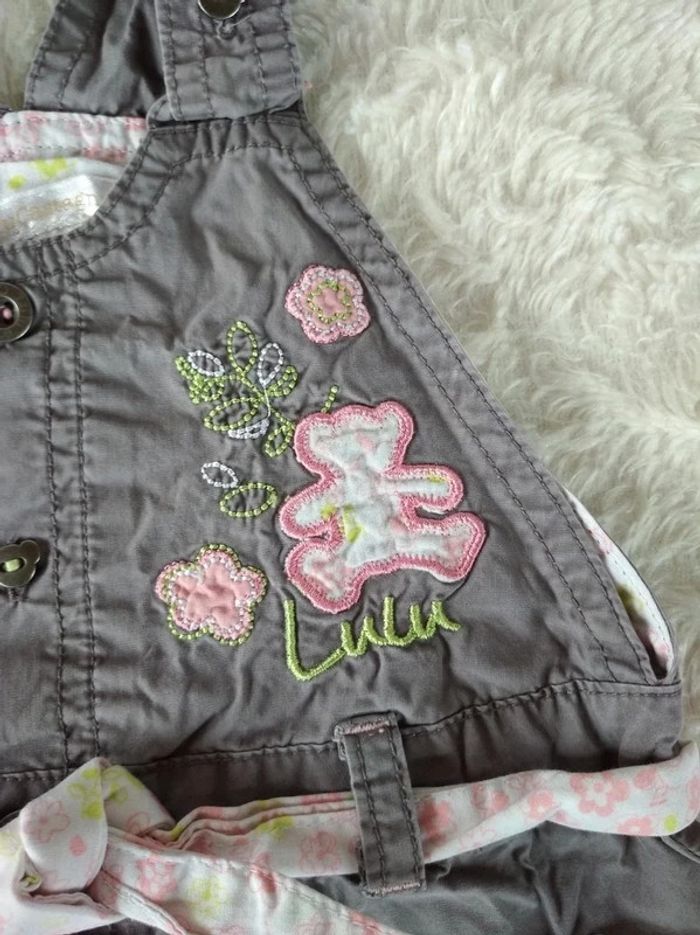 Robe Fille 6 mois Lulu castagnette 100% coton Gémo - photo numéro 5