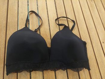 Soutien gorge noir sans armature