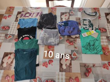 Lot 10 ans garçon