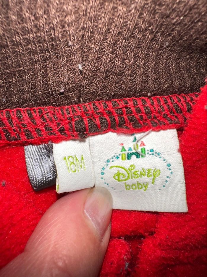 Polaire zippée Disney Mickey 18 mois - photo numéro 4