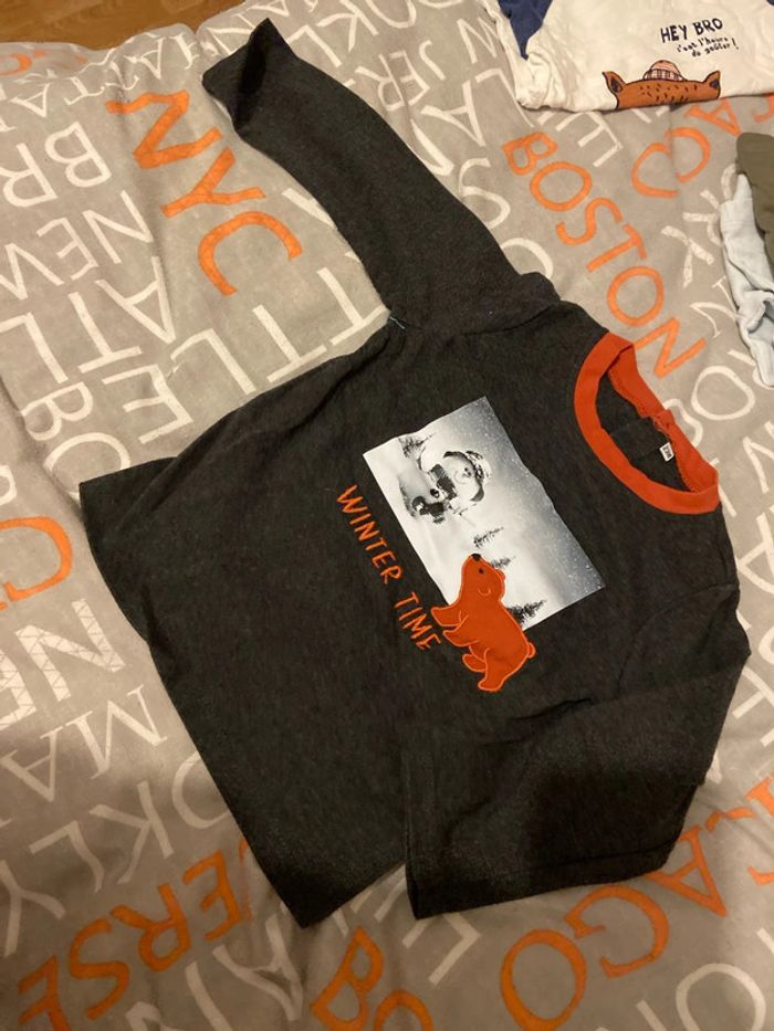 T-shirt manche longue et col roulé - photo numéro 4