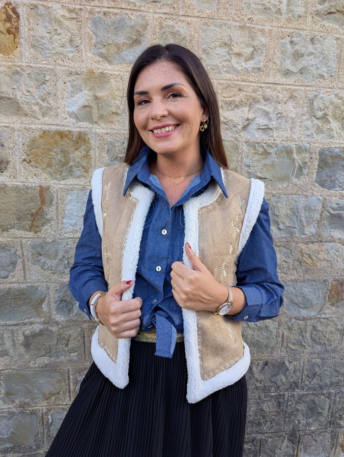 Veste sans manche Chamonix beige/écru
Taille S/M - photo numéro 3