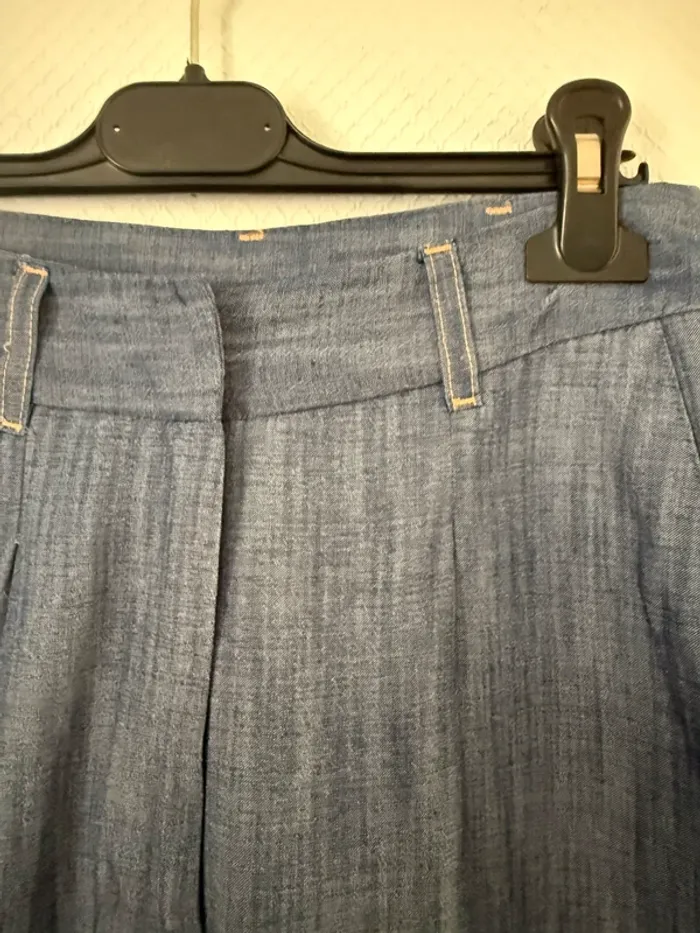 Pantalon droit neuf taille 34 bleu primark - photo numéro 4