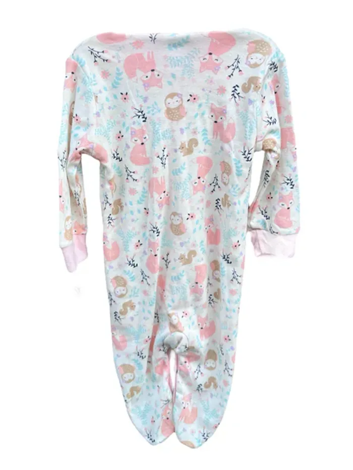 Pyjama + bonnet Little Beginnings bébé – motif nature Taille 3-6 mois Neuf - photo numéro 2